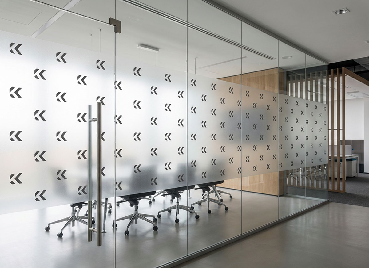 Folia mrożona szkło